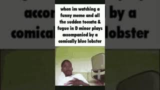 funny blue lobster meme #shorts #bluelobster #memes