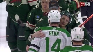 Stars And Wild Handshakes after Dallas Game 6 Win