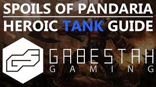 Spoils of Pandaria Heroic Tank Guide VOX