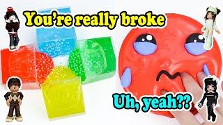 Relaxing Slime Storytime Roblox  Im really poor but my friends think Im rich