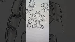 combat robot development 1 illustration & drawing