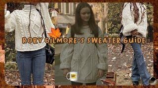 Rory Gilmore’s Cable Knit Sweater Knitting Guide perfect for beginners  Full Tutorial