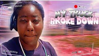 OTR FEMALE TRUCKING VLOG  MY TRUCK BROKE DOWN  #ladytrucker #vlog #femaletrucker #otrdriver