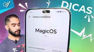Chega de usar o Android básico Dicas & Truques  Magic OS  Honor