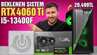 BEKLENEN SİSTEM 20.499 TL FiyatPerformans RTX 4060 Ti ve 13400F PC Toplama Rehberi