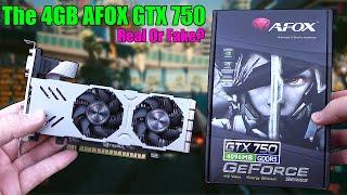 Is It Legit? - The AFOX 4GB GTX 750 - The Only 4GB 750 Ever Made?