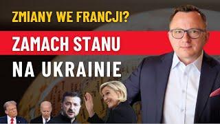 Zamach Stanu na Ukrainie. Wybory we Francji. Co dalej w USA Biden  Trump. Wyniki badań