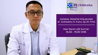 Dokter Spesialis Jantung & Pembuluh Darah RS Cendana Jakarta  dr. Ardhestiro H. Putro Sp. JP FIHA