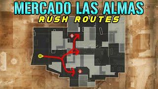 BEST Modern Warfare 2 Search and Destroy Rush Routes on MERCADO MWII SnD Tips