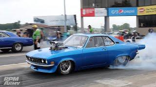 Opel Manta Drag Racing  Buckeye Bracket Triple Crown