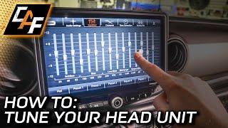 Tuning your car stereo - Head Unit Equalizer - No DSP PROCESS EXPLAINED