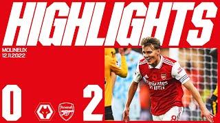 HIGHLIGHTS  Wolves vs Arsenal 0-2  Odegaard scores twice