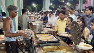 HAJAR TERUS MAKAN SEPUASNYA DI NIKAHAN ORANG INDIAVERSI MENU STREETFOOD DI MASUKIN HAJATAN JD GINI