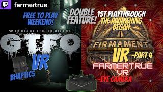 GTFO VR FREE to play weekend & Firmament VR Part 4  Eye cam #vr #quest3 #live #pimax Crystal