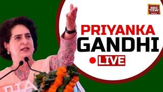 LIVE Priyanka Gandhi Addresses A Corner Meeting In Wandoor Kerala  Lok Sabha Election 2024