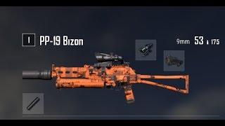 PUBG NEW WEAPON PP-19 BIZON all attachments