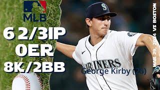 George Kirby March 29 2024  MLB highlights