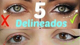 Tips de delineado DE OJOS PARA párpado caído  o encapotados paso a paso