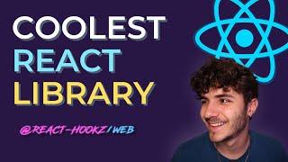 I Found the Best React Hooks Library  React-HookzWeb