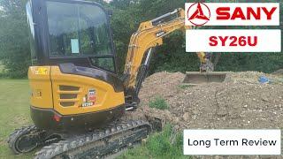 Sany-Sy26u 3 Ton Digger Long term Review