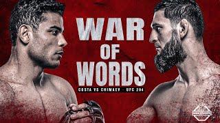 UFC 294 Paulo Costa vs Khamzat Chimaev  WAR OF WORDS