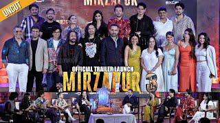 UNCUT - Mirzapur Season 3  Official Trailer Launch  Pankaj Tripathi Vijay Varma Ali Fazal