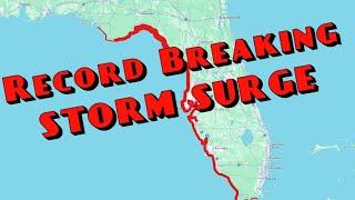 Hurricane Helene The Largest Storm Surge Florida Has Ever Seen