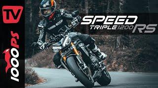 Federleicht und bärenstark Intensiver Test mit der neuen Triumph Speed Triple 1200 RS