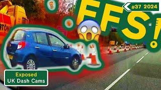 Compilation #37 - 2024  Exposed UK Dash Cams  Crashes Poor Drivers & Road Rage