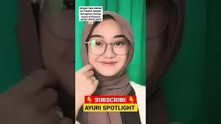 asupan kesegaran ukhti enaknya berkacamata tiktok 2022  #shorts