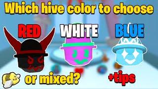 Which Hive Color Should You Pick? Each Stage Bee Swarm Simulator