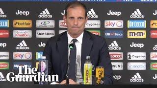 Juventus coach Allegri emotional after sacking I wont cry now. I cried enough yesterday