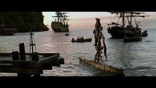 Jacks entry scene from all Pirates of the Caribbean movies 1-4  4K video