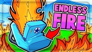 Using ENDLESS FIRE To Destroy EVERYONE in Backpack Battles