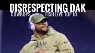 #Cowboys Fish at 6 LIVE Disrespecting Dak in Rankings - Top 10 Takes from Frisco