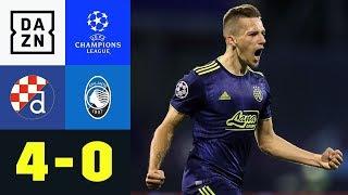 Orsic-Dreierpack versaut Atalanta-Debüt Dinamo Zagreb - Atalanta 40  UEFA Champions League  DAZN