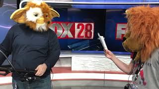 FOX 28 STUDIO A Masked News Crew