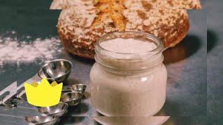 3 Günde Ekşi Maya Yapımı Evde Maya Nasıl Yapılır ? How To Make Sourdough