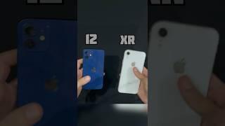 IPhone XR VS IPHONE 12 pubg test  #pubg #shorts