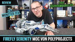 Review Firefly Serenity MOC von Polyprojects mit Teilen von webrick. Shiny