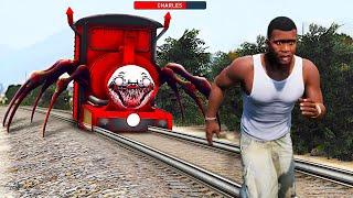 Choo Choo Charles Attack in GTA 5  Choo Choo Charles in GTA 5  Gta 5