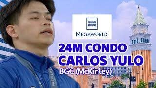 Carlos Yulo 24M Condominium in BGC McKinley from Megaworld - Gold Medal Paris Olympics