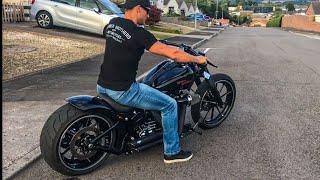 Harley-Davidson FXSB Breakout Sound Barry from UK