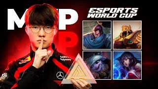 Everything Faker did at EWC 2024  Finals MVP  Highlights