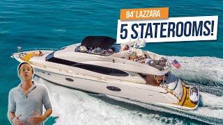 84 Lazzara Yacht Walkthrough LTD