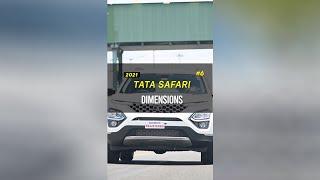 2021 Tata Safari - #6 Dimensions   Supertoyz  #Shorts #Trendingvideo #Trending