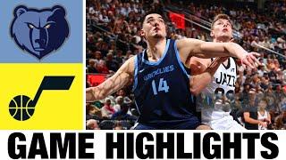 Memphis Grizzlies vs Utah Jazz FULL GAME Highlights  2024 NBA Summer League