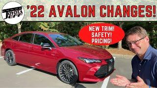 More than You Think Changes & Updates for 2022 Toyota Avalon