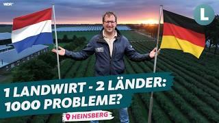 Die Herausforderungen mit Feldern in zwei Ländern  WDR Lokalzeit Land.Schafft.