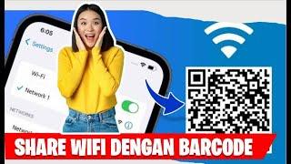 CARA MENGETAHUI PASSWORD WIFI VIA BARCODE